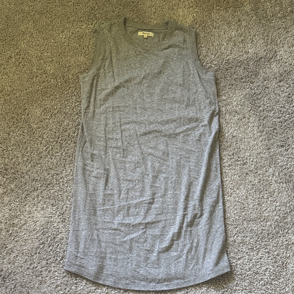 MADEWELL - grey tank dress